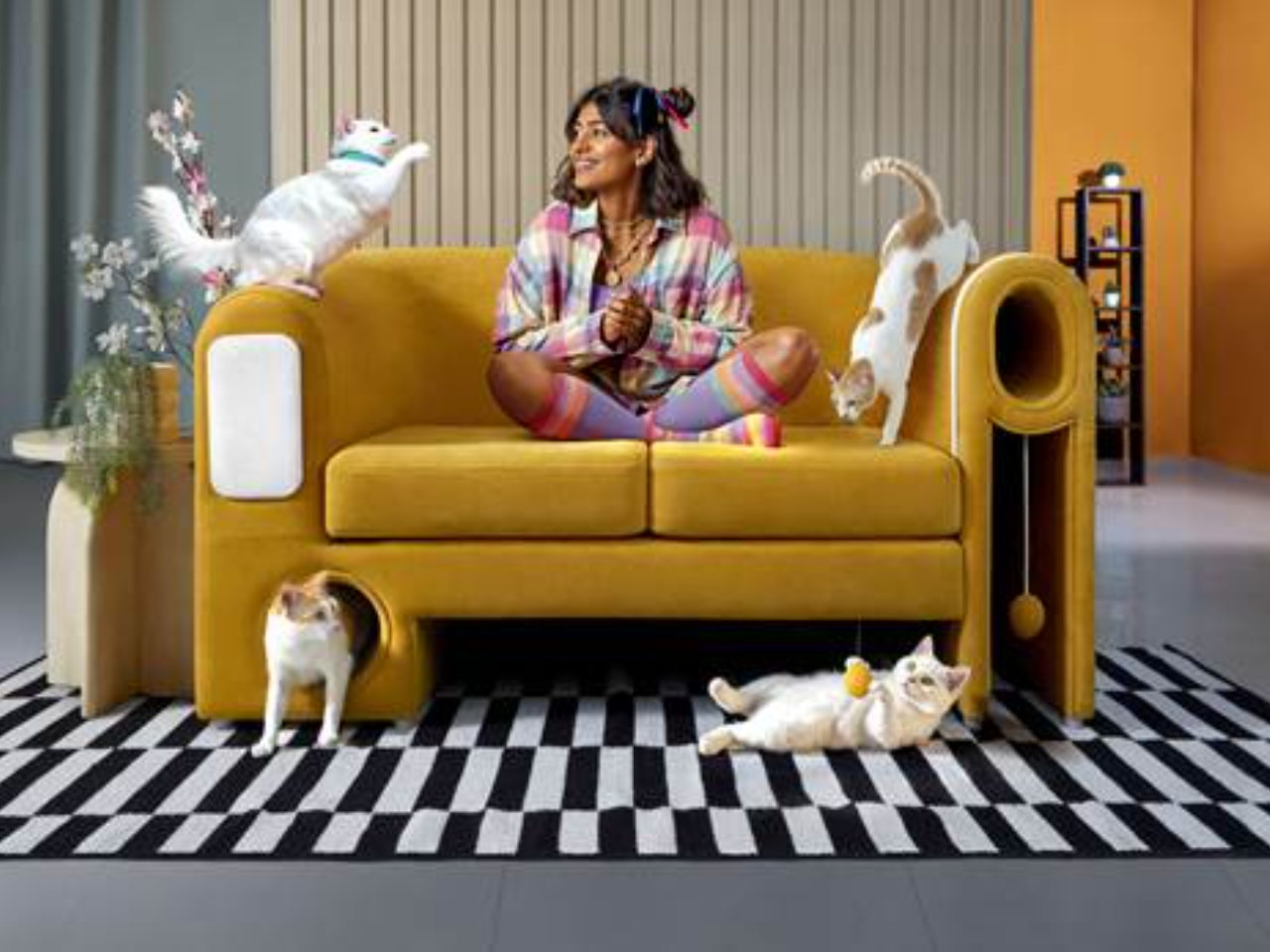 Sleepyhead Introduces Purr-Fect Couch for International Cat Day