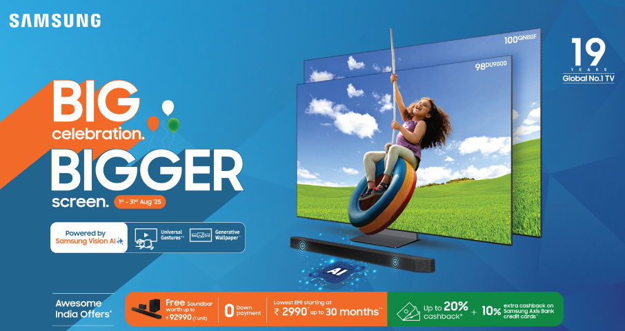 Samsung Rolls Out TV Deals for Independence Day Month
