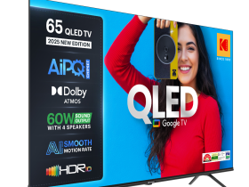 Kodak Introduces New QLED Google TVs with 4K display and Dolby Sound