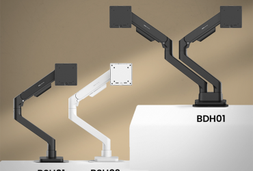 BenQ Introduces BSH and BDH Monitor Arms for Workspaces