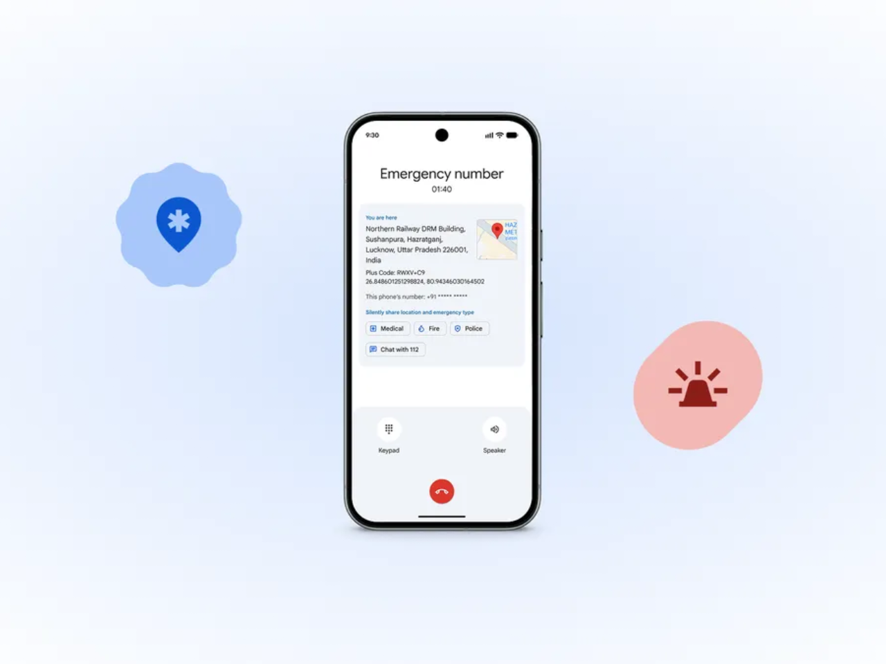 Google Emergency Location Service