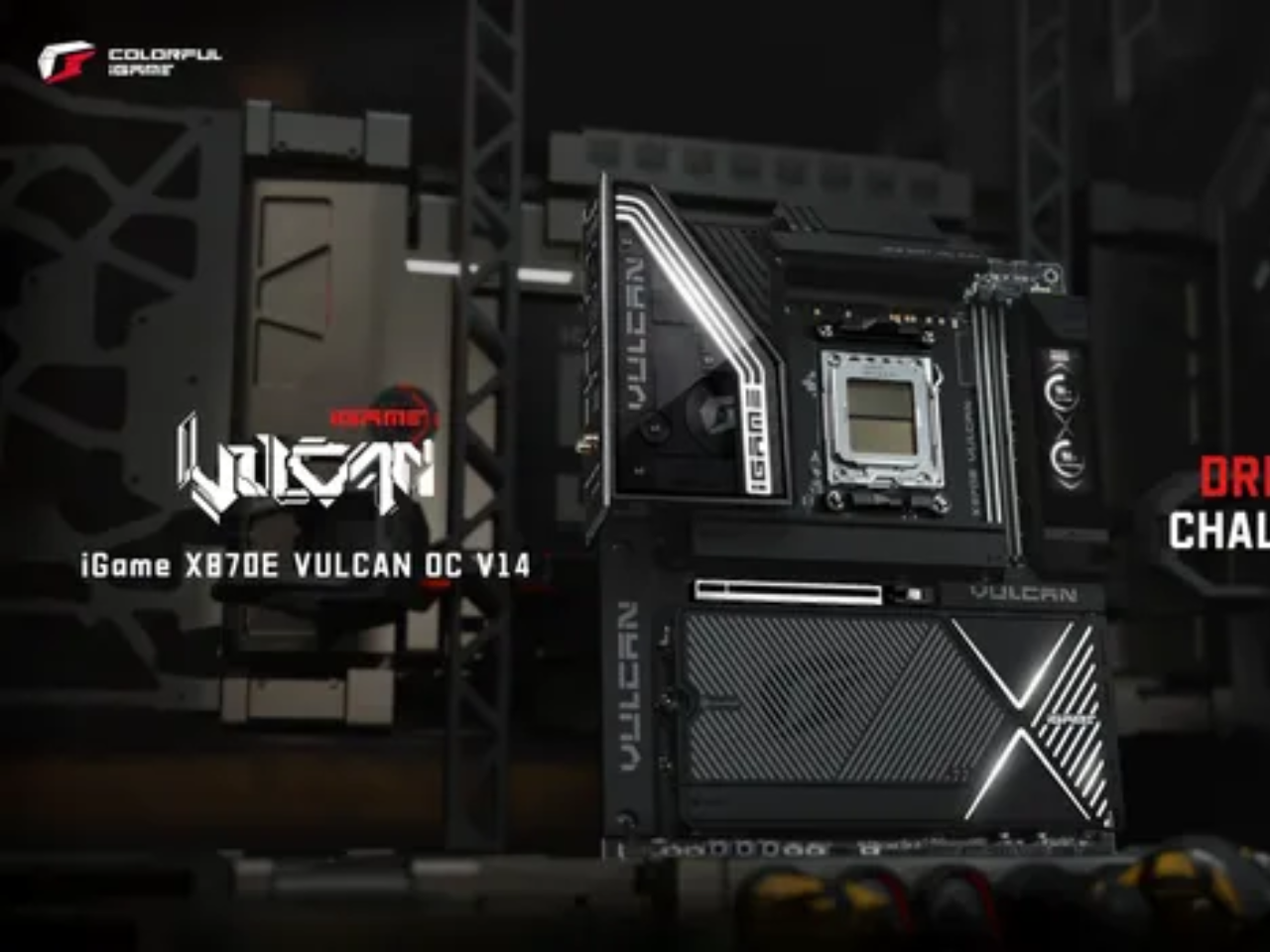 Colorful Unveils iGame X870E VULCAN OC For AMD X870E