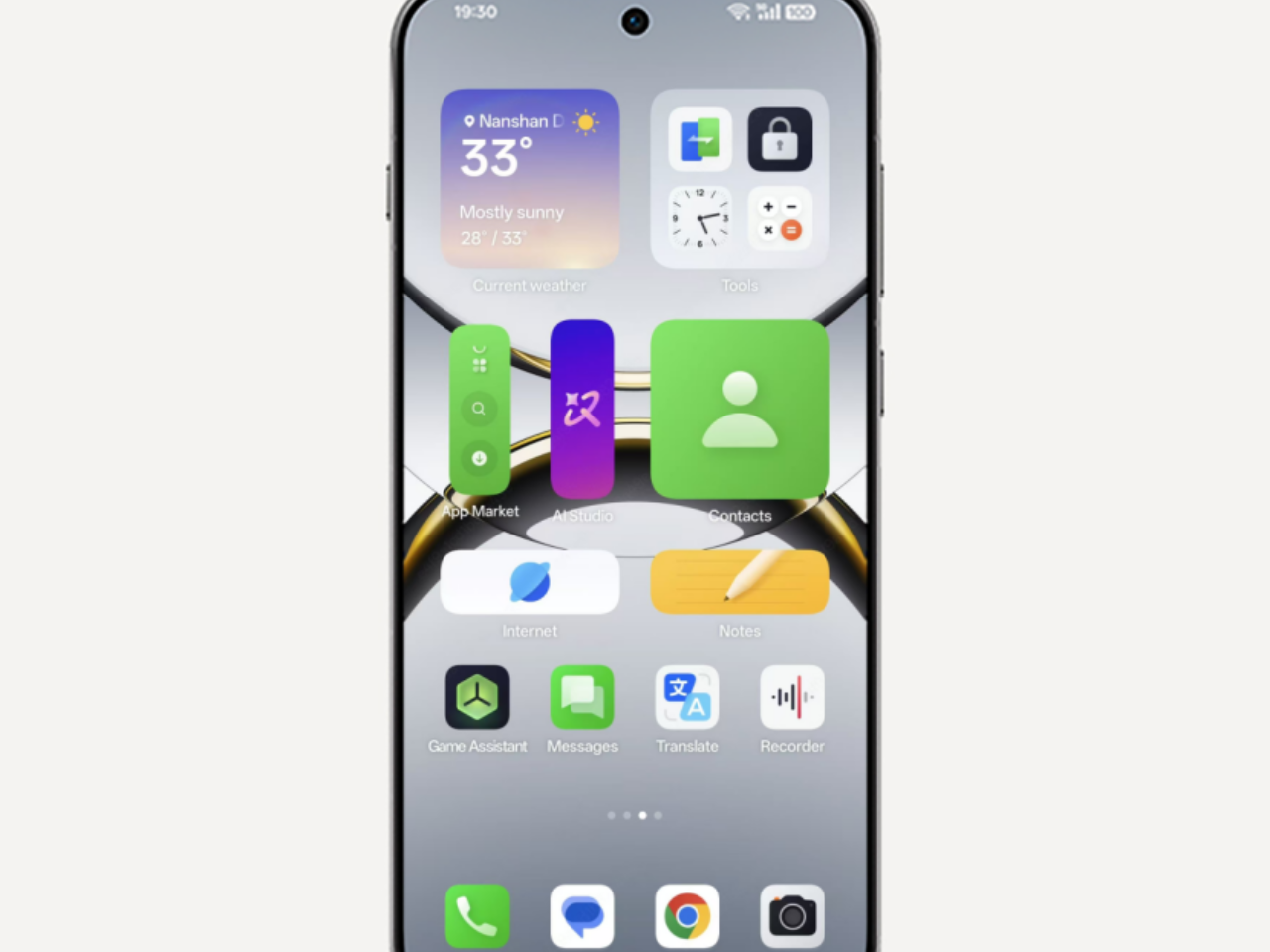 Flux Home Screen ColorOS 16