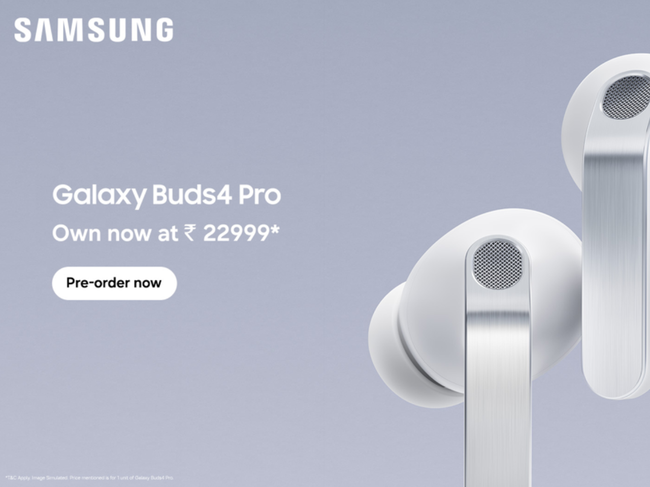 Samsung Introduces Galaxy Buds4 Series With New Blade Design
