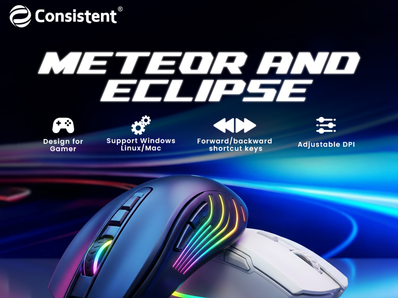 Consistent Expands Gaming Portfolio With New Mouse Series